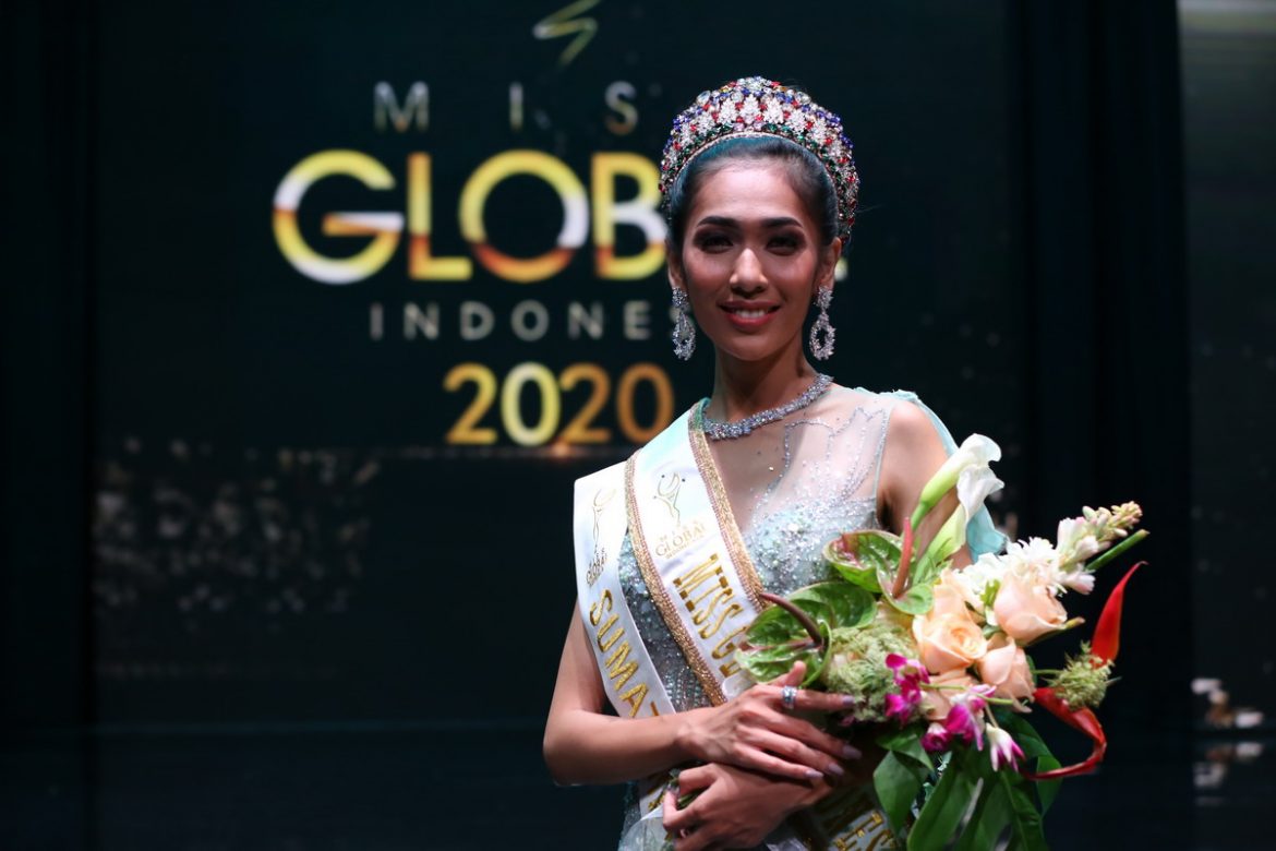Amalia Tambunan Raih Miss Global Indonesia 2020